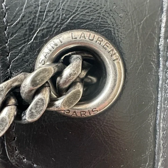 Yves Saint Laurent Black Tote Bag - Picture 10 of 15